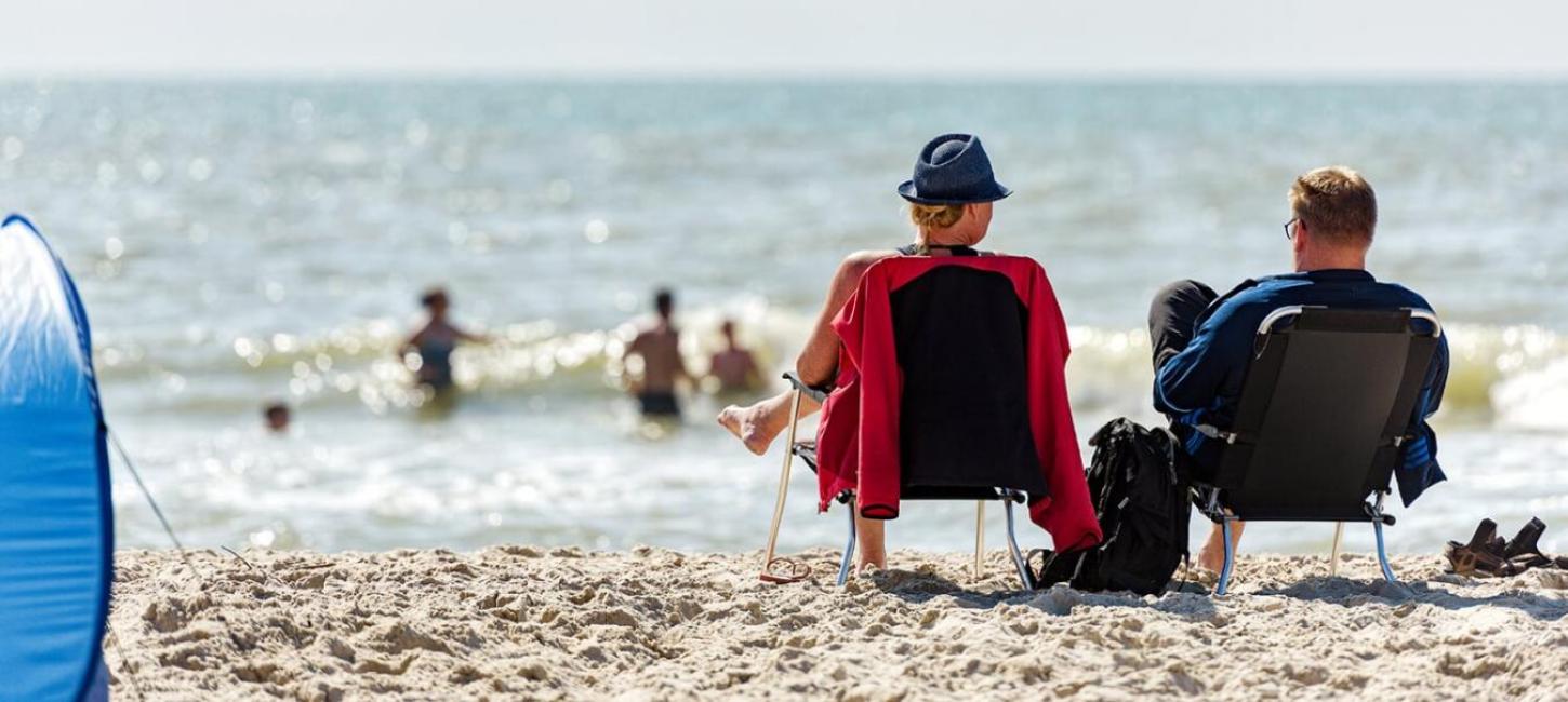 Holiday at the westcoast beach in Denmark 